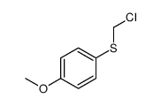 1-(chloromethylsulfanyl)-4-methoxybenzene Structure