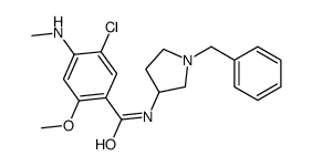 N-(1-benzylpyrrolidin-3-yl)-5-chloro-2-methoxy-4-(methylamino)benzamide Structure