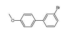 3-bromo-4'-methoxy-1,1'-biphenyl Structure