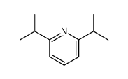 2,6-diisopropylpyridine, hydrogen salt Structure