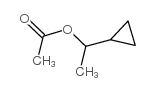 Cyclopropanemethanol, a-methyl-, 1-acetate structure