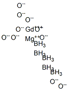 pentaboron gadolinium(3+) magnesium decaoxide Structure