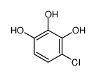 4-chlorobenzene-1,2,3-triol结构式