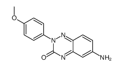 6-amino-2-(4-methoxyphenyl)-1,2,4-benzotriazin-3-one Structure