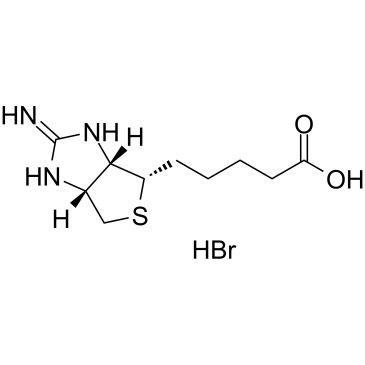 2-Iminobiotin hydrobromide Structure