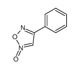 3-phenyl-furazan 5-oxide Structure