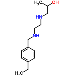 1-({2-[(4-Ethylbenzyl)amino]ethyl}amino)-2-propanol Structure