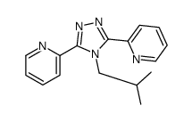 2-[4-(2-methylpropyl)-5-pyridin-2-yl-1,2,4-triazol-3-yl]pyridine Structure