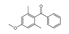 (4-methoxy-2,6-dimethylphenyl)-phenylmethanone结构式