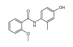 Benzamide, N-(4-hydroxy-2-methylphenyl)-2-methoxy- (9CI) picture