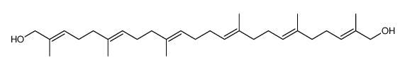 (2E,6E,10E,14E,18E,22E)-2,6,10,15,19,23-hexamethyltetracosadeca-2,6,10,14,18,22-hexaene-1,24-diol Structure