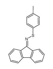 N-(9H-fluoren-9-ylidene)-S-(p-tolyl)thiohydroxylamine Structure