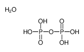 phosphono dihydrogen phosphate,hydrate Structure