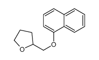 2-(naphthalen-1-yloxymethyl)oxolane Structure