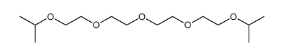 2-[2-[2-[2-(2-propan-2-yloxyethoxy)ethoxy]ethoxy]ethoxy]propane结构式