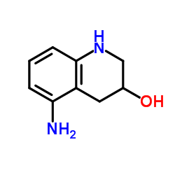 5-Amino-1,2,3,4-tetrahydro-3-quinolinol Structure