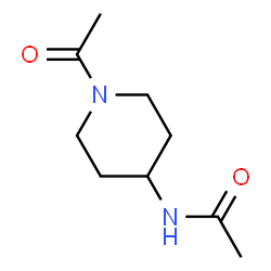 Piperidine,4-acetamido-1-acetyl- (5CI)结构式