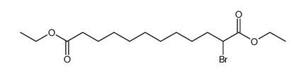 2-bromododecanedioic acid diethyl ester Structure