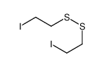 1-iodo-2-(2-iodoethyldisulfanyl)ethane结构式