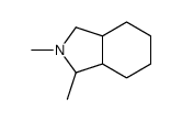 1,2-dimethyl-1,3,3a,4,5,6,7,7a-octahydroisoindole Structure