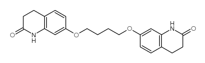 7,7'-(Butane-1,4-diylbis(oxy))bis(3,4-dihydroquinolin-2(1H)-one) Structure