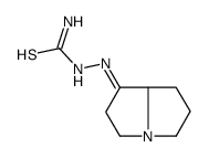 (2,3,5,6,7,8-hexahydropyrrolizin-1-ylideneamino)thiourea Structure