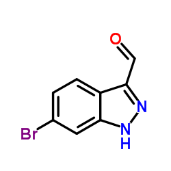 6-溴-1H-吲唑-3-甲醛图片