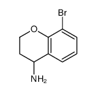 8-Bromochroman-4-Amine structure