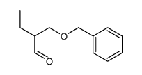 2-(phenylmethoxymethyl)butanal Structure