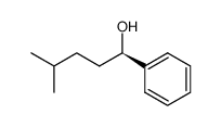 (E)-4-methyl-1-phenyl-1-pentanol结构式