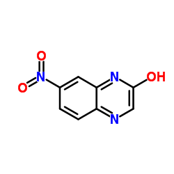 7-硝基-2(1H)-喹噁啉酮结构式