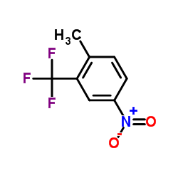 2-甲基-5-硝基三氟甲苯结构式