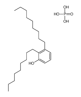 2,3-di(nonyl)phenol,phosphoric acid Structure