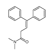 N,N-dimethyl-4,4-diphenylbut-3-enamide结构式