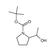 2-(1-hydroxyethyl)pyrrolidine-1-carboxylic acid tert-butyl ester图片