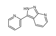 3-pyridin-2-yl-2H-pyrazolo[3,4-b]pyridine结构式
