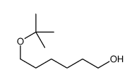 6-[(2-methylpropan-2-yl)oxy]hexan-1-ol结构式