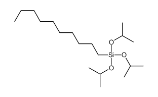decyl-tri(propan-2-yloxy)silane Structure