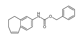 (8,9-dihydro-7h-benzocyclohepten-2-yl)-carbamic acid benzyl ester Structure