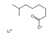 lithium 7-methyloctanoate结构式