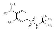 (4-(N-(tert-Butyl)sulfamoyl)-2-methylphenyl)boronic acid picture