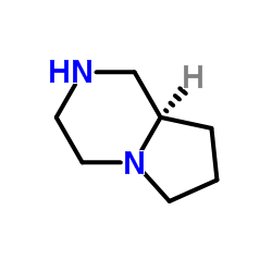 (R)-八氢吡咯并[1,2-a]吡嗪结构式