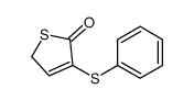 4-phenylsulfanyl-2H-thiophen-5-one结构式