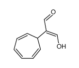 2-(2,4,6-Cycloheptatrien-1-yl)-1,3-propandial结构式