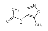 N-(5-METHYL-4-ISOXAZOLYL)ACETAMIDE structure