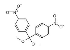 1-[dimethoxy-(4-nitrophenyl)methyl]-4-nitrobenzene Structure