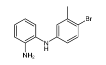 N-(4-bromo-3-methyl-phenyl)-benzene-1,2-diamine Structure