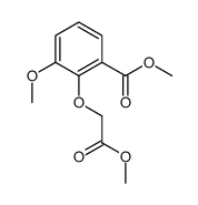 Methyl 3-methoxy-2-(2-methoxy-2-oxoethoxy)benzoate Structure