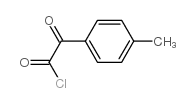 Benzeneacetyl chloride, 4-methyl-alpha-oxo- (9CI)结构式