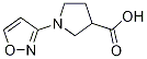 1-ISOXAZOL-3-YLPYRROLIDINE-3-CARBOXYLICACID结构式